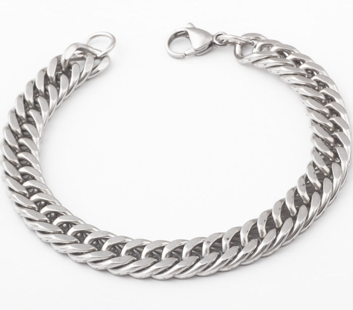 Stainless Steel Men's Personality Charm Bracelet Jewelry