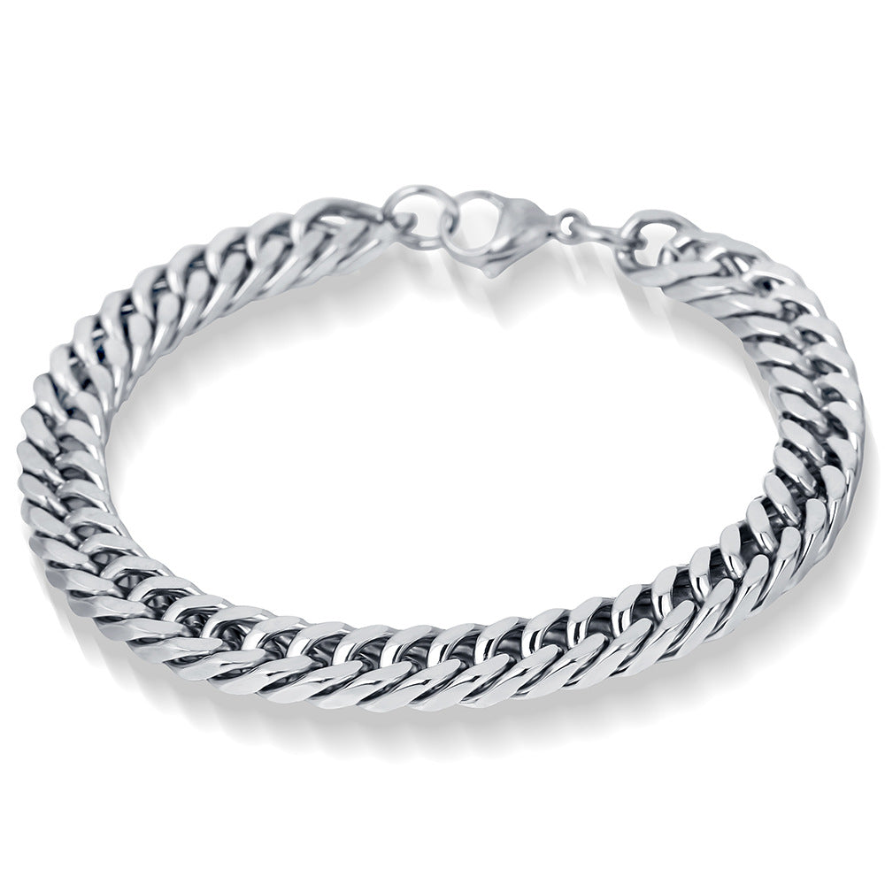 Stainless Steel Men's Personality Charm Bracelet Jewelry