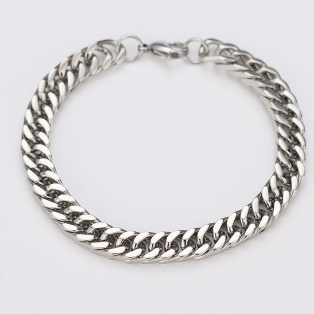 Stainless Steel Men's Personality Charm Bracelet Jewelry