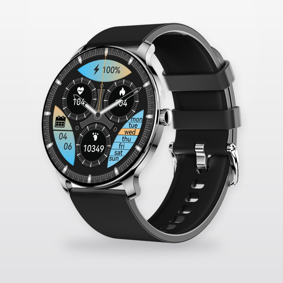 Ultra Slim Smart Watch For Men Women, 1.43 AMOLED Screen Fitness Watches, LP67 Outdoor Watch For Android Ios